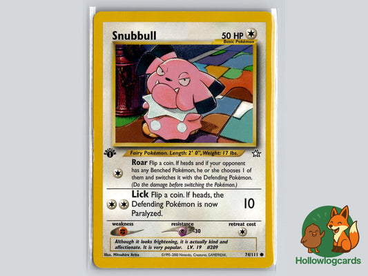 Image of Snubbull Neo Genesis (N1) #74