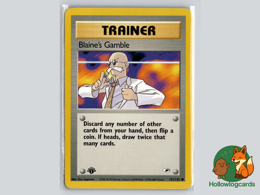 Image of Blaines Gamble Gym Heroes (G1) #121