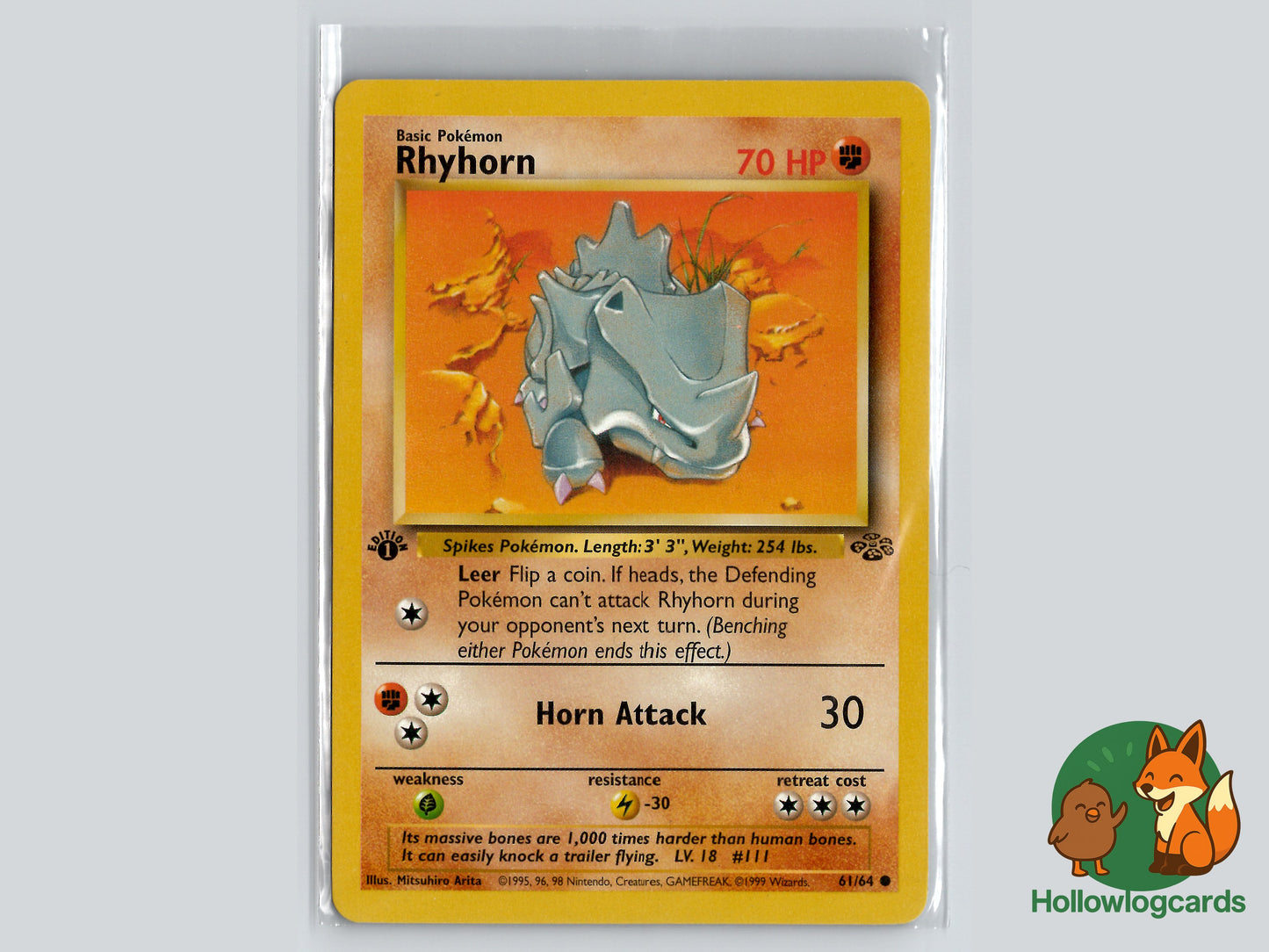 Image of Rhyhorn Jungle (JU) #61