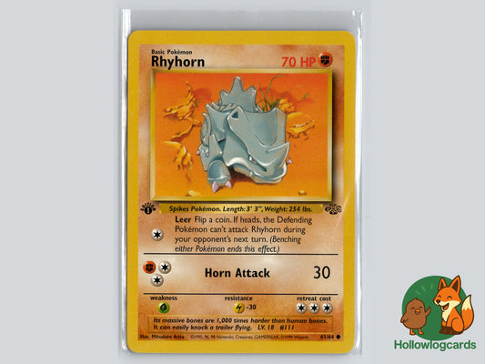 Image of Rhyhorn Jungle (JU) #61