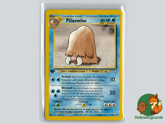 Image of Piloswine Neo Genesis (N1) #44