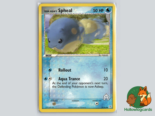 Image of Team Aquas Spheal Team Magma vs Team Aqua (MA) #57