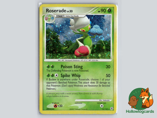 Image of Roserade Diamond and Pearl (DP) #13