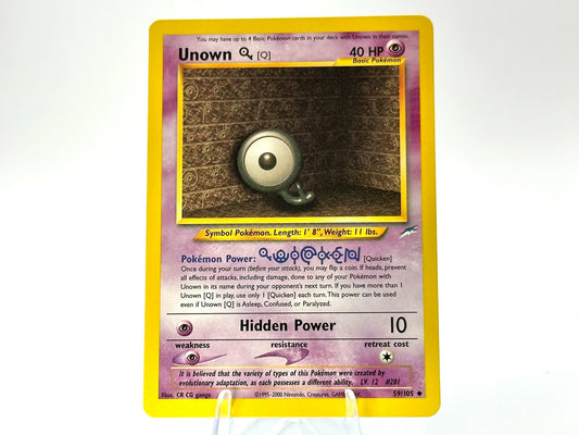Image of Unown Q Neo Destiny (N4) #59