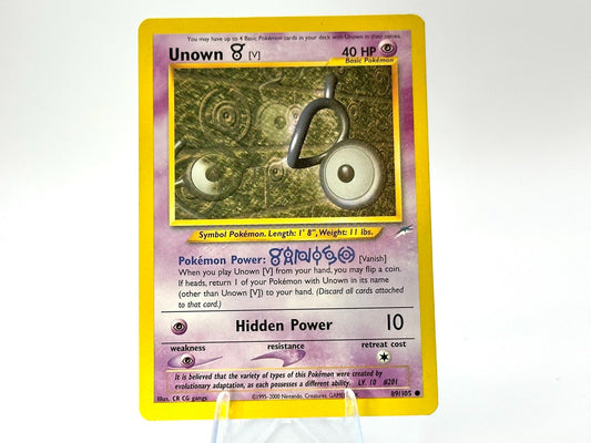 Image of Unown V Neo Destiny (N4) #89