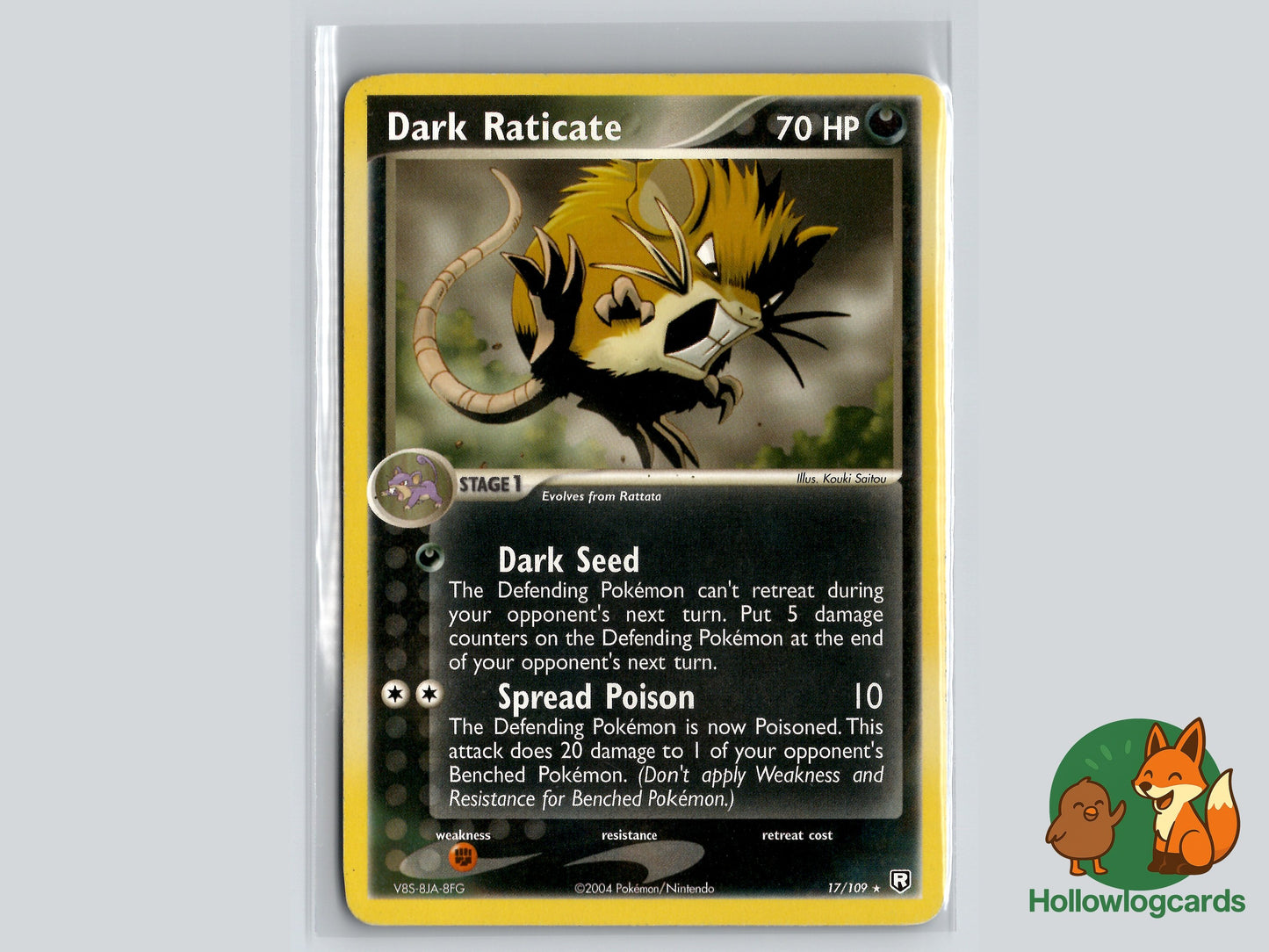 Image of Dark Raticate Team Rocket Returns (TR) #17