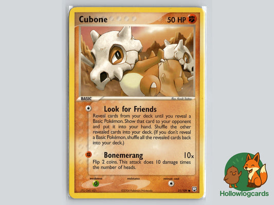 Image of Cubone Team Rocket Returns (TR) #51