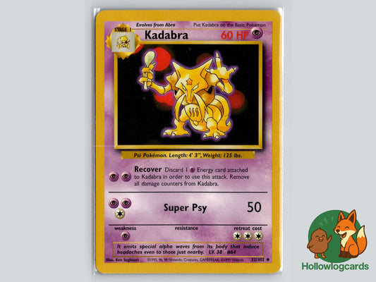 Image of Kadabra Base Set (BS) #32