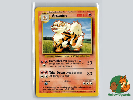Image of Arcanine Base Set (BS) #23