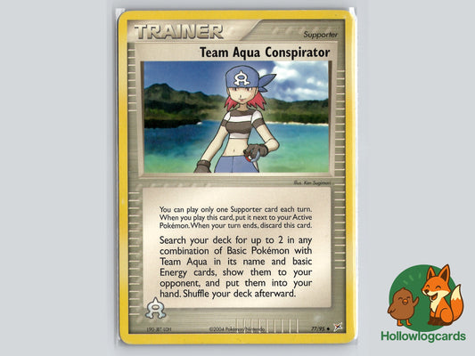 Image of Team Aqua Conspirator Team Magma vs Team Aqua (MA) #77