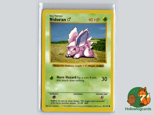 Image of Nidoran Male Base Set (BS) #55