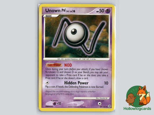 Image of Unown N Secret Wonders (SW) #69