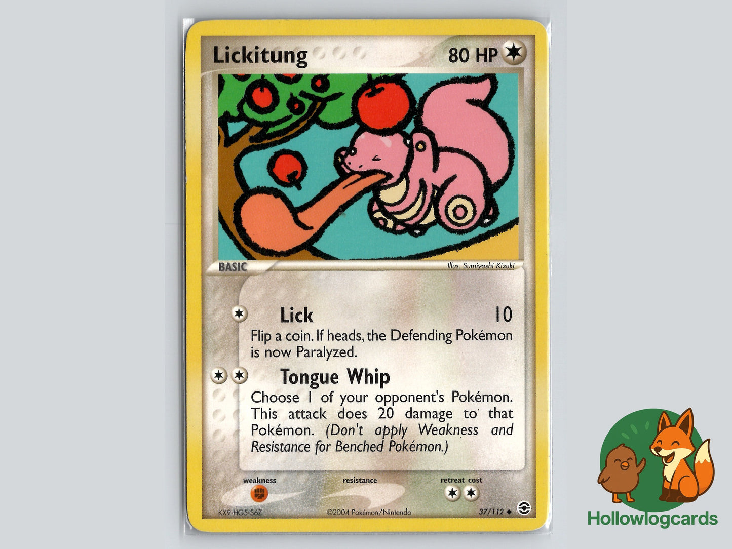 Image of Lickitung FireRed and LeafGreen (RG) #37