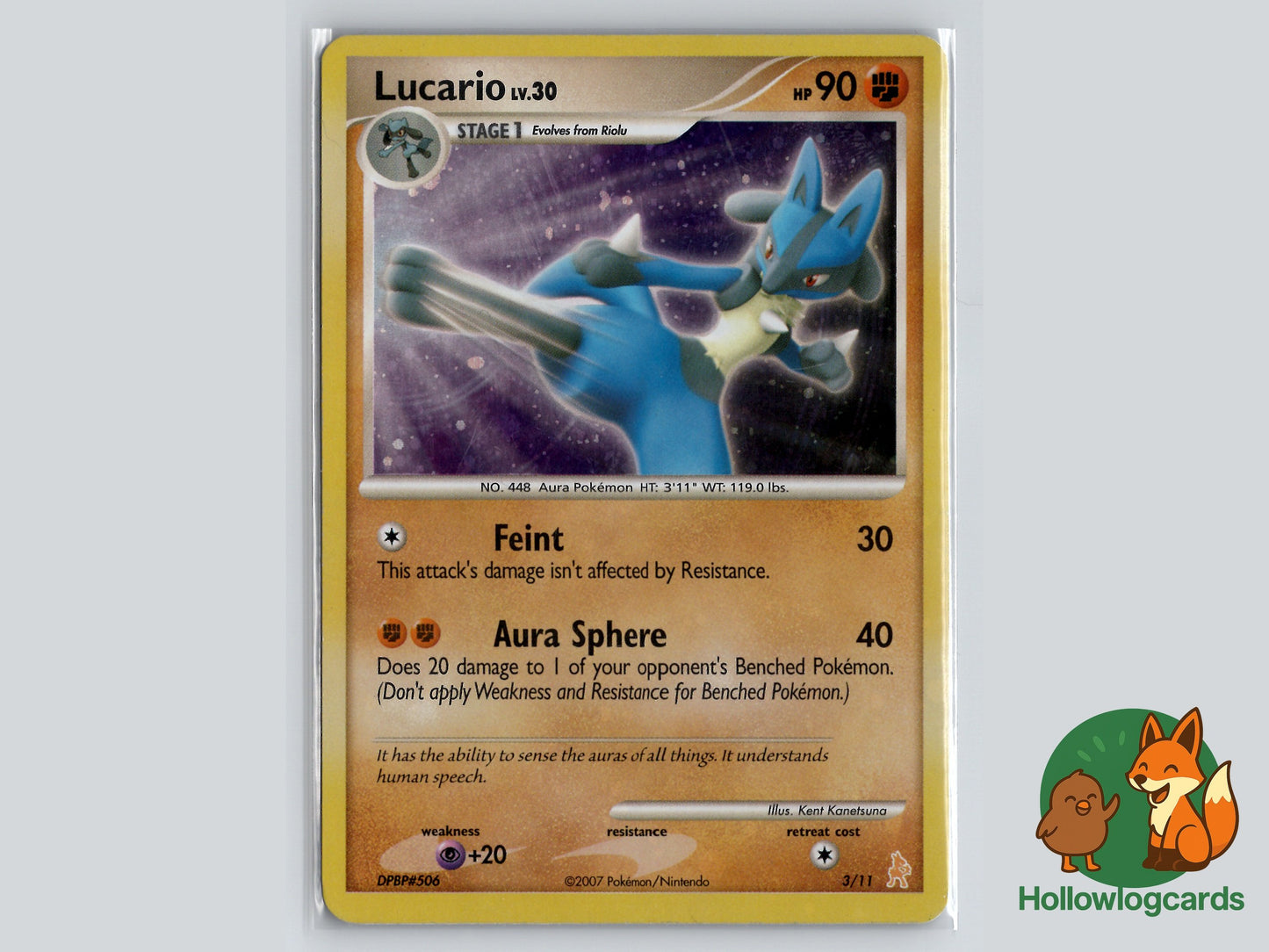 Image of Lucario Diamond and Pearl Trainer KitLucario (TK3L) #3