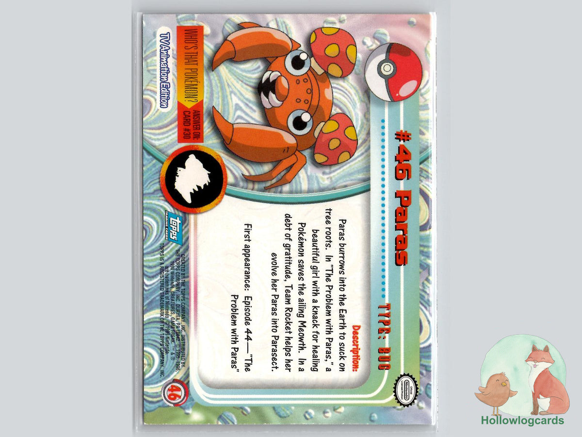 Paras (#46) - Topps Trading Cards Series 1