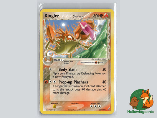 Image of Kingler Crystal Guardians (CG) #22