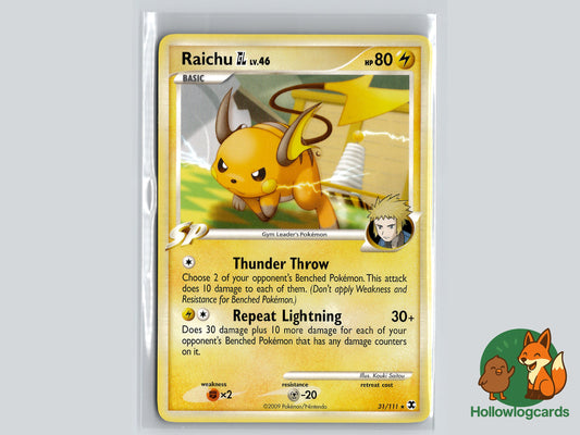 Image of Raichu GL Rising Rivals (RR) #31