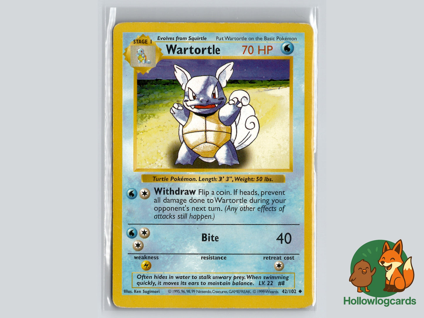 Image of Wartortle Base Set (BS) #42