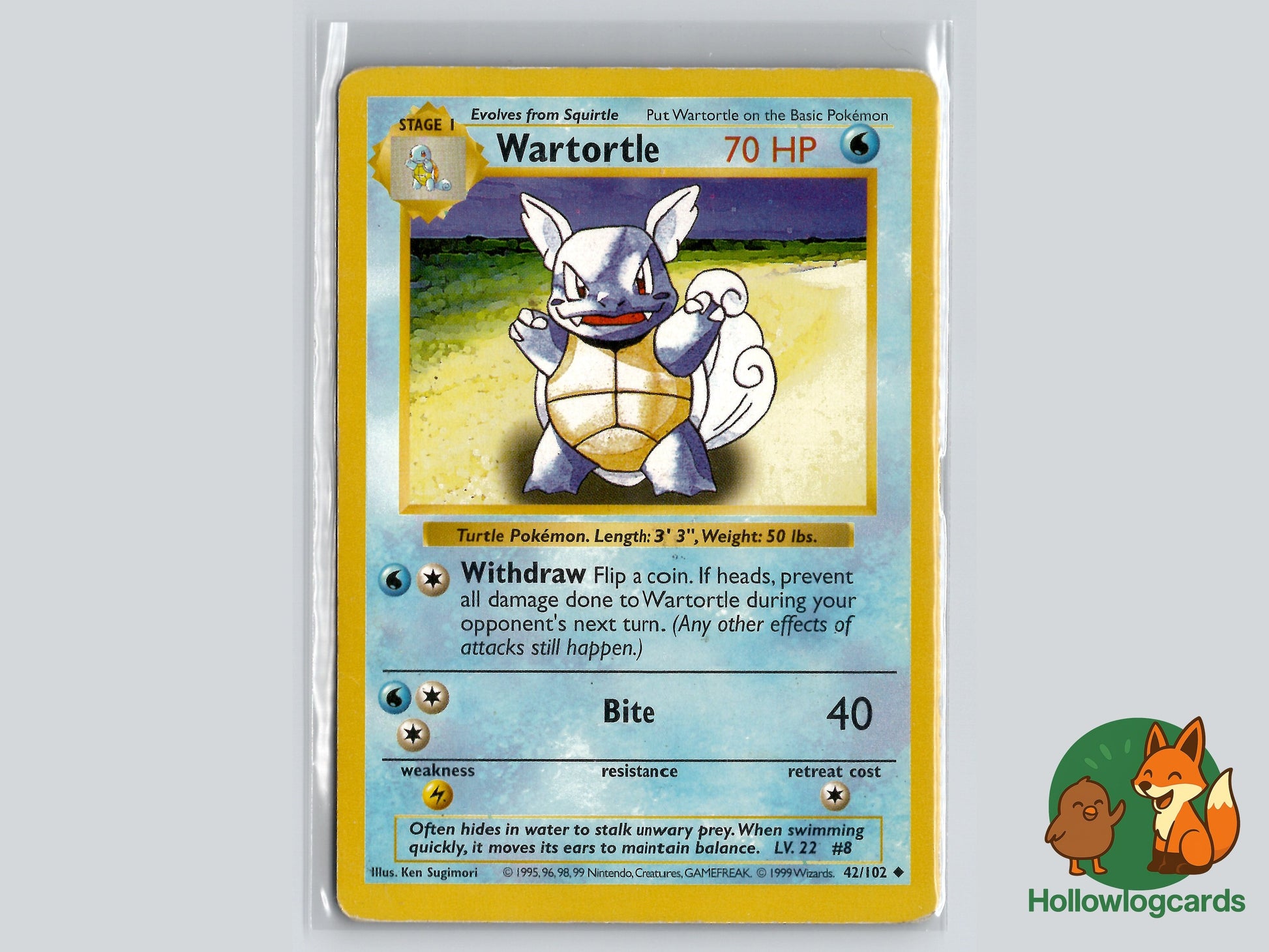 Image of Wartortle Base Set (BS) #42