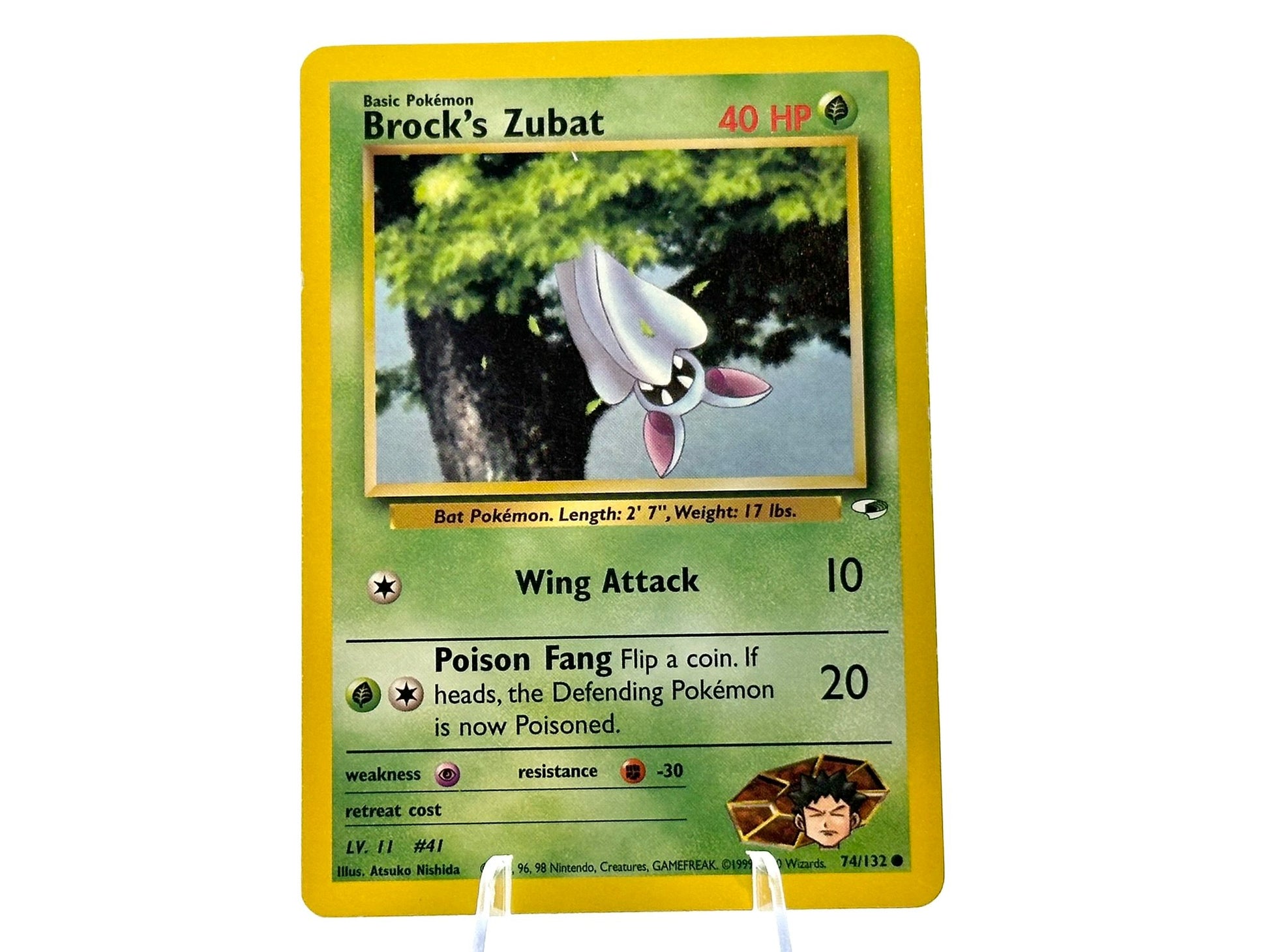 Image of Brocks Zubat Gym Heroes (G1) #74