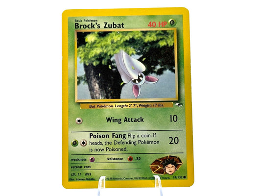 Image of Brocks Zubat Gym Heroes (G1) #74