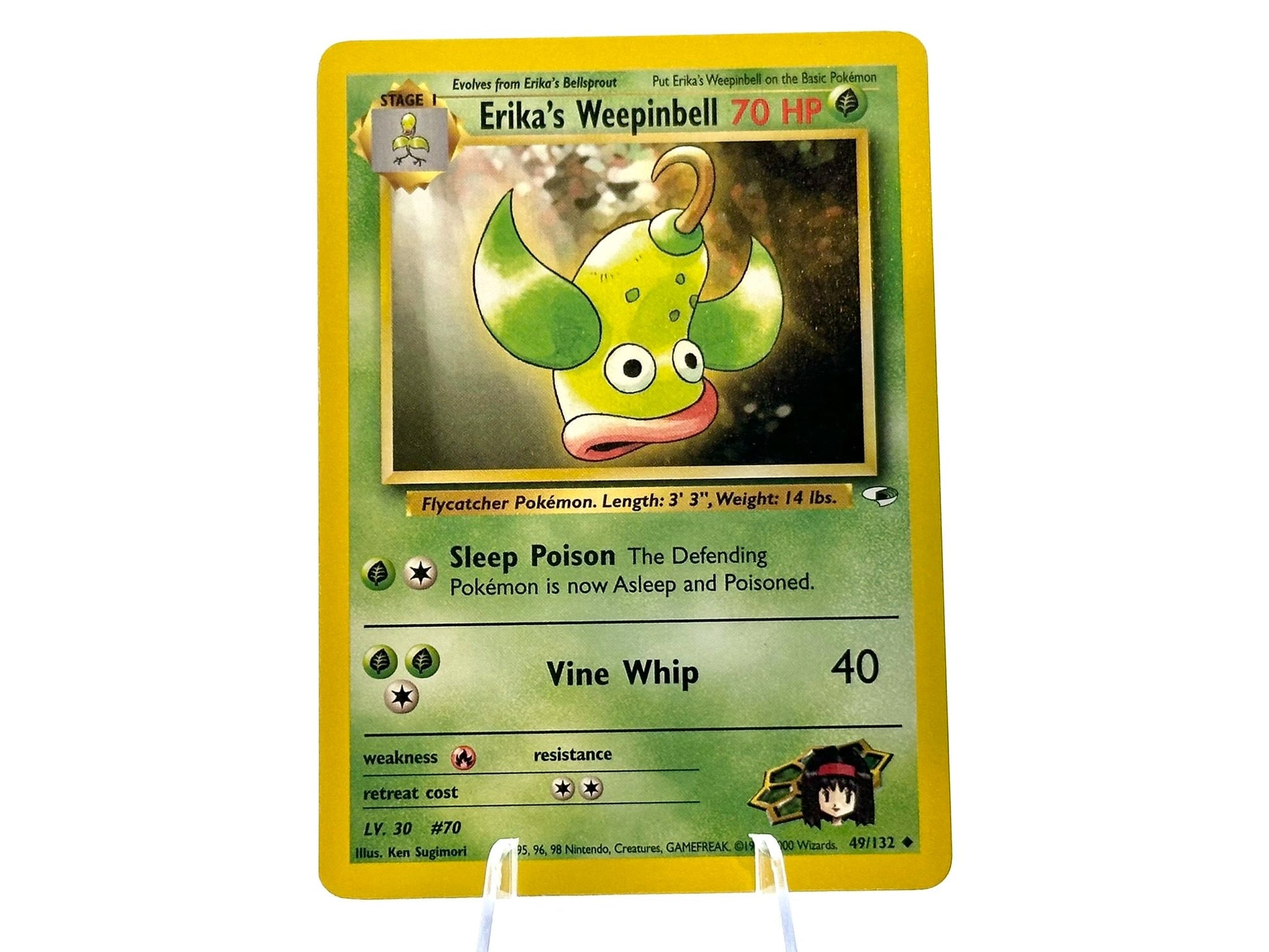 Image of Erikas Weepinbell Gym Heroes (G1) #49