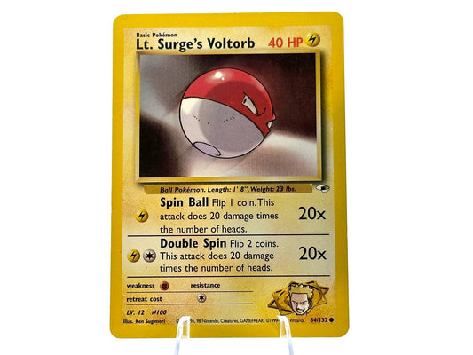Image of Lt. Surges Voltorb Gym Heroes (G1) #84