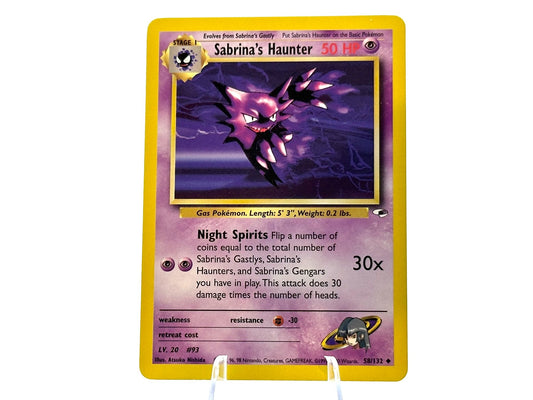 Image of Sabrinas Haunter Gym Heroes (G1) #58