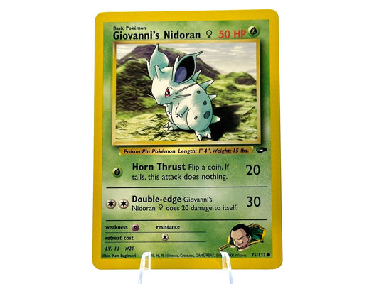 Image of Giovannis Nidoran Female Gym Challenge (G2) #75