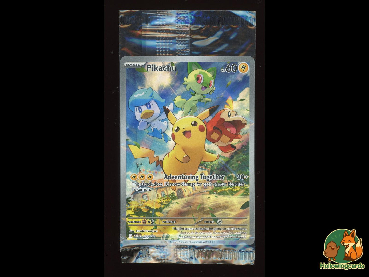 Pikachu (027) - Scarlet & Violet Pokémon Card