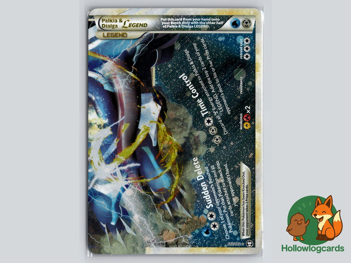 Image of Palkia and Dialga LEGEND Triumphant (TM) #102