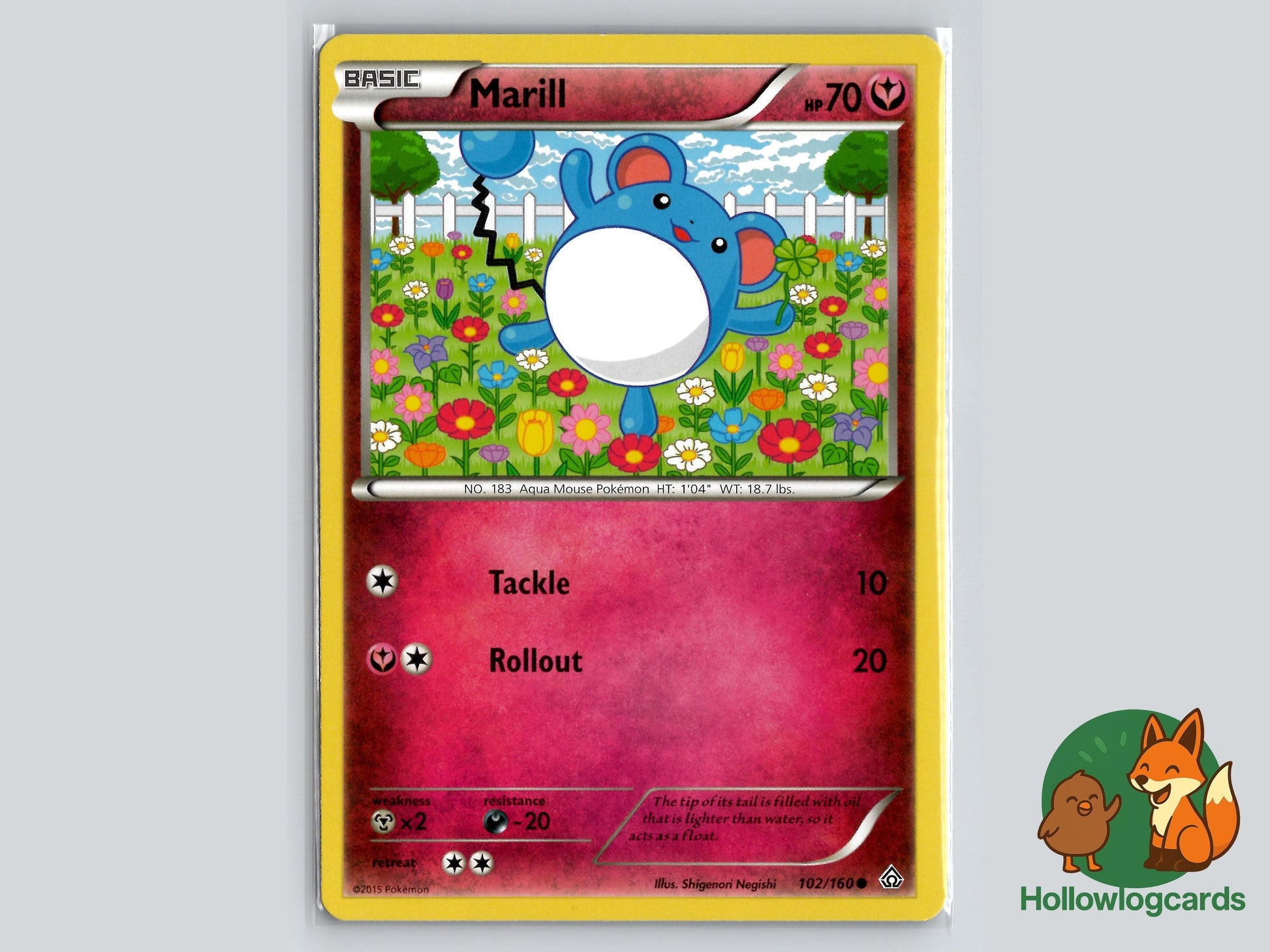 Image of Marill Primal Clash (PRC) #102