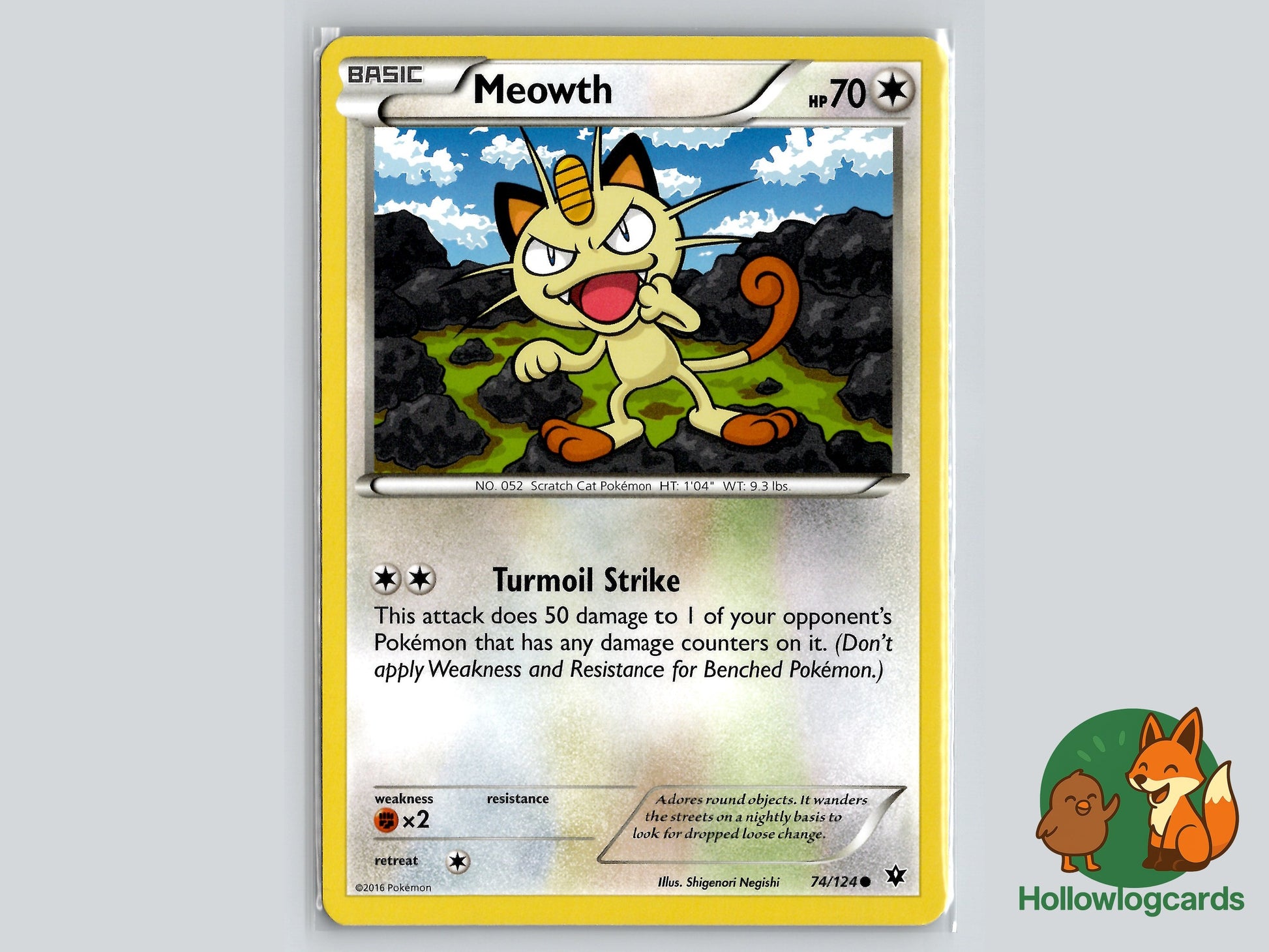 Image of Meowth Fates Collide (FCO) #74