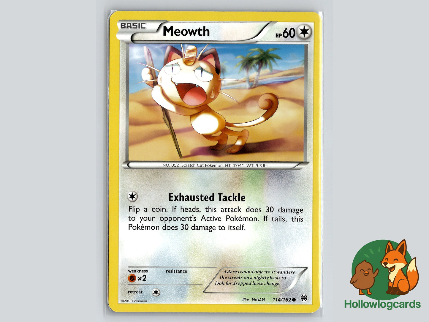 Image of Meowth BREAKthrough (BKT) #114