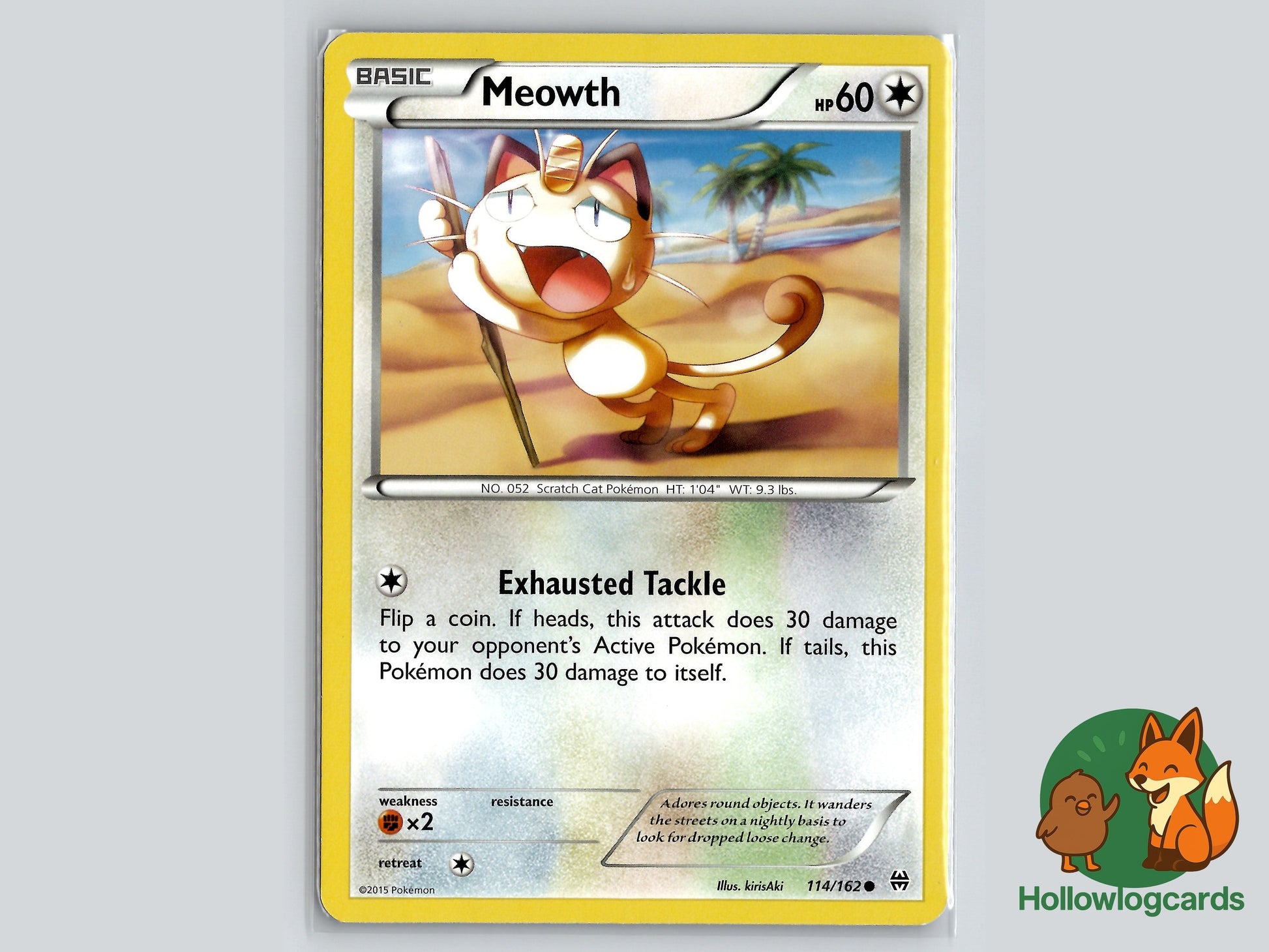Image of Meowth BREAKthrough (BKT) #114