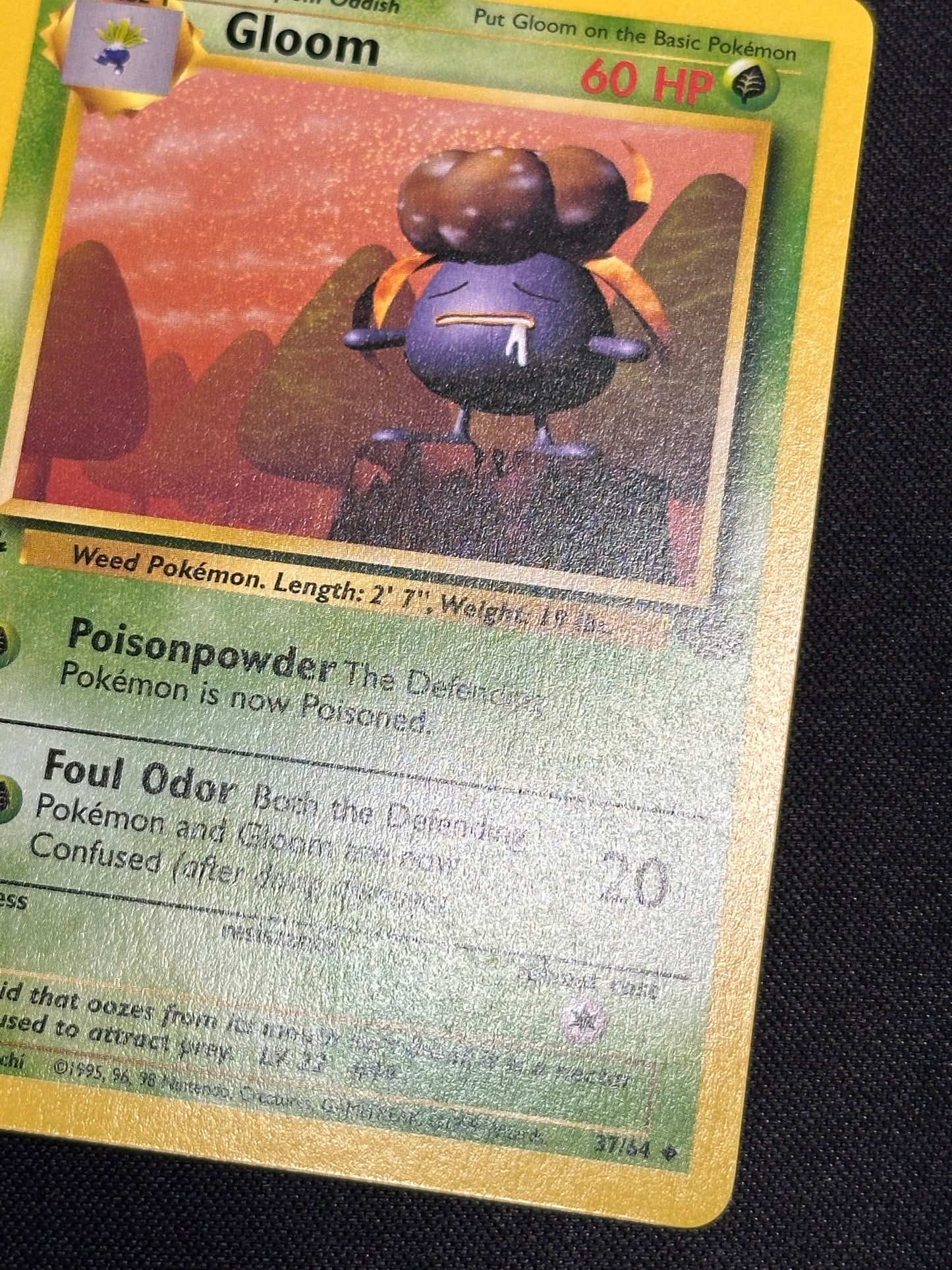 1st Edition Gloom - Jungle 37/64 - Gradeable?