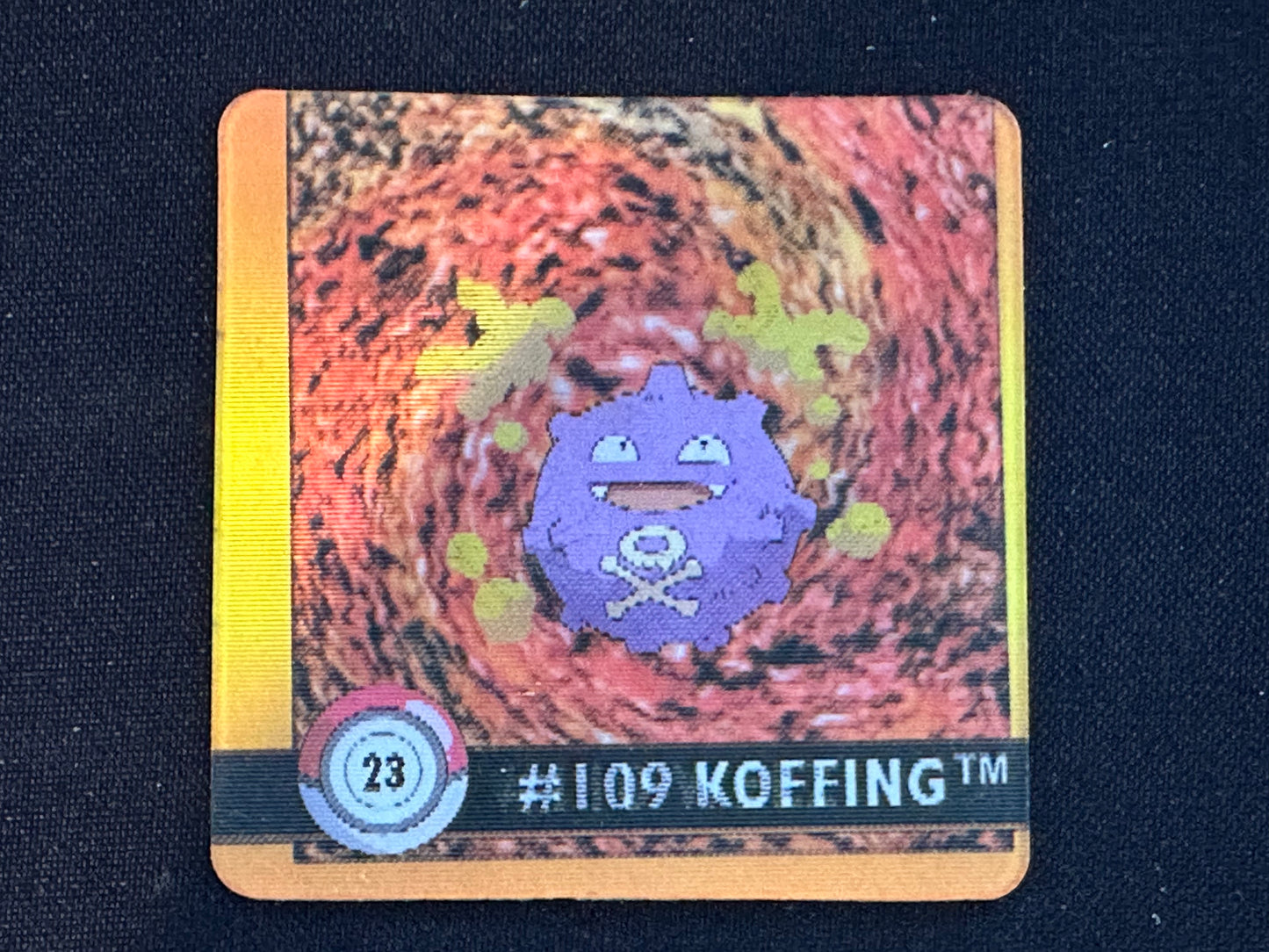 Koffing – 1999 Action Flipz 23 – Vintage Lenticular