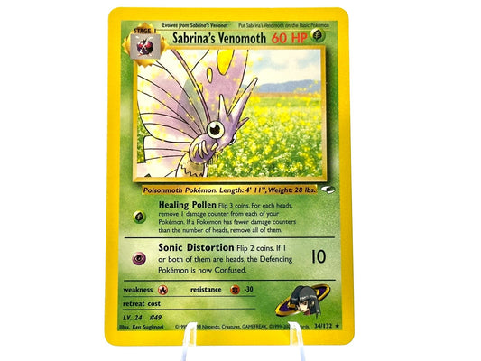 Image of Sabrinas Venomoth Gym Heroes (G1) #34