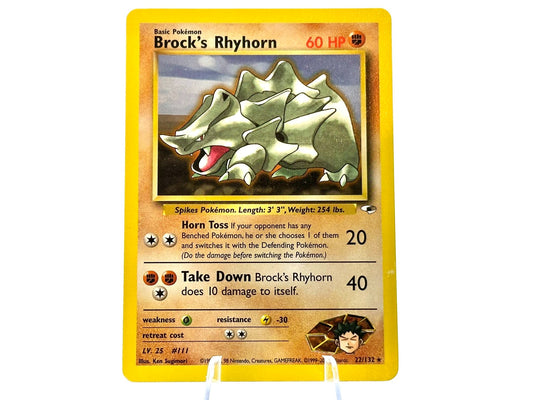 Image of Brocks Rhyhorn Gym Heroes (G1) #22