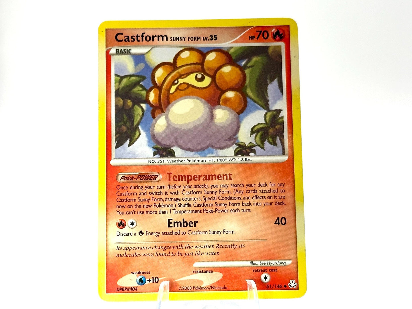 Image of Castform Sunny Form Legends Awakened (LA) #51