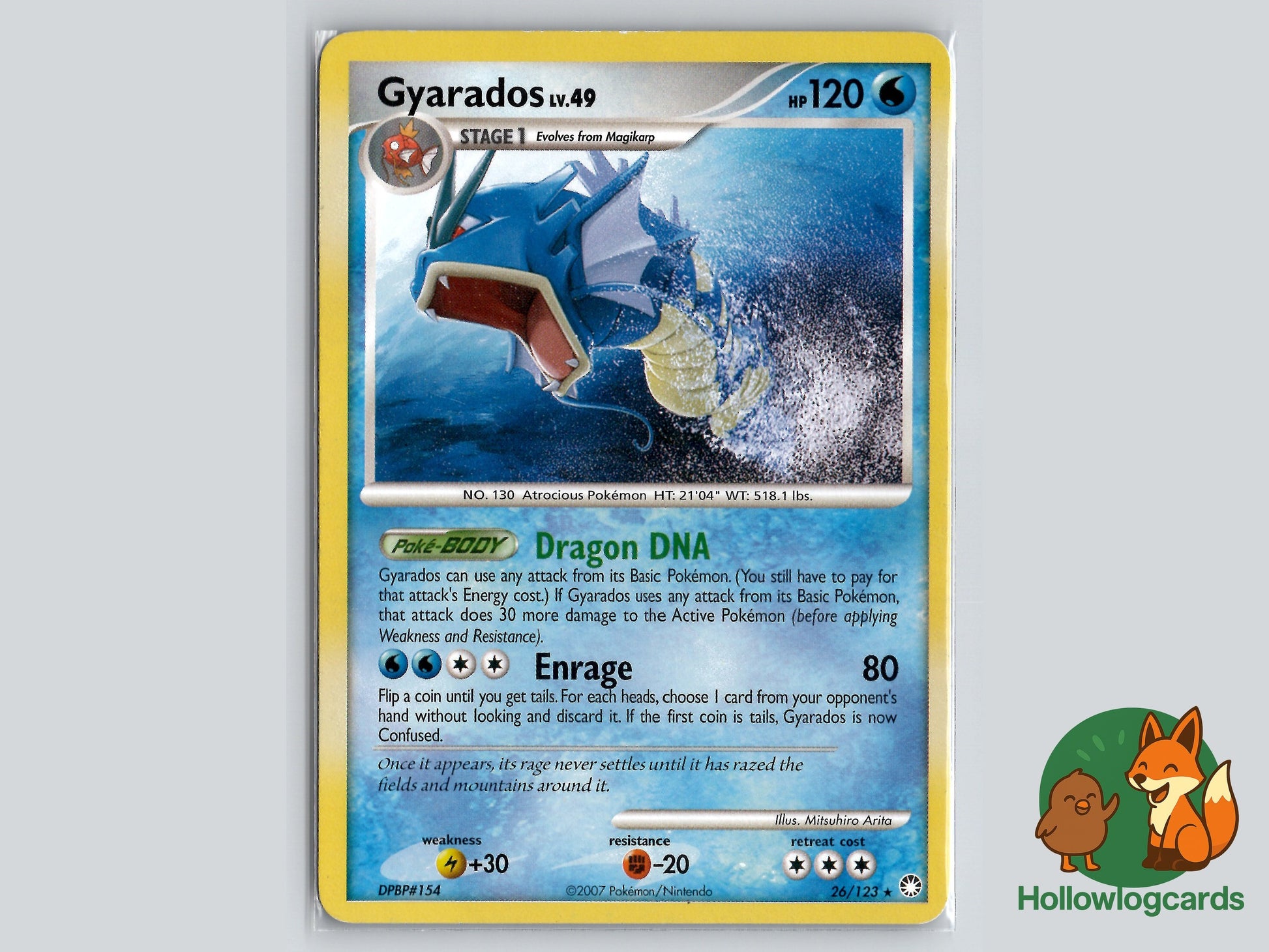 Image of Gyarados Mysterious Treasures (MT) #26