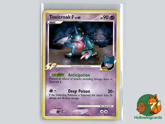 Image of Toxicroak G Platinum (PL) #40