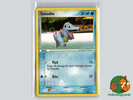 Image of Totodile Hidden Legends (HL) #79
