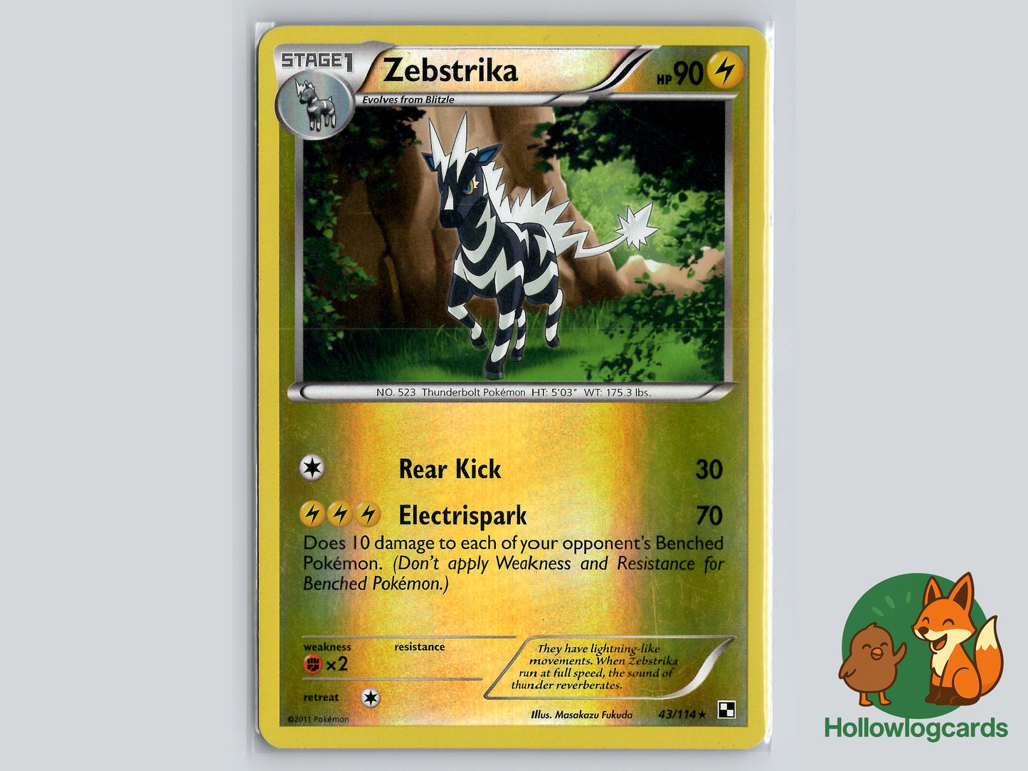 Image of Zebstrika Black and White (BLW) #43