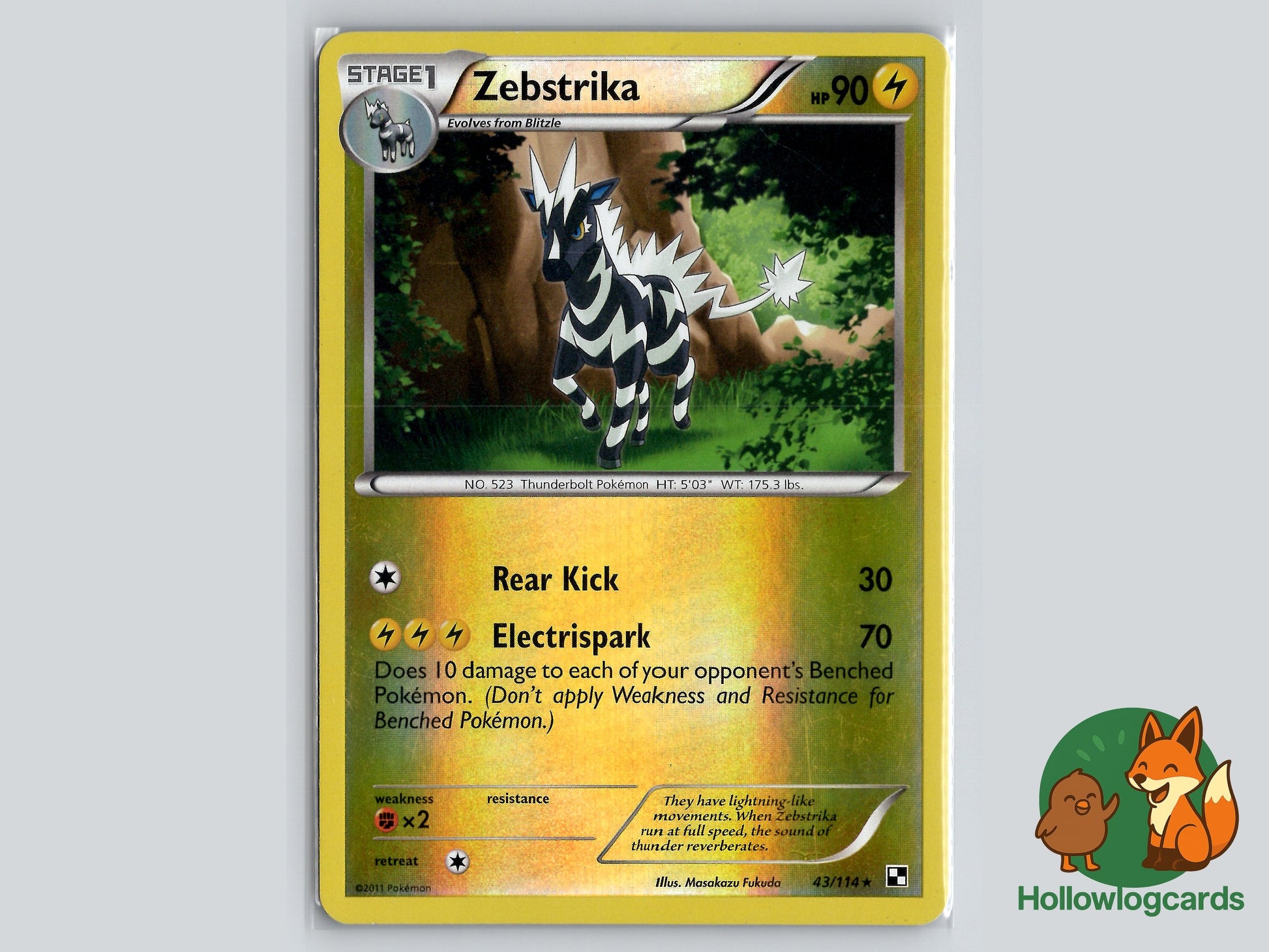 Image of Zebstrika Black and White (BLW) #43