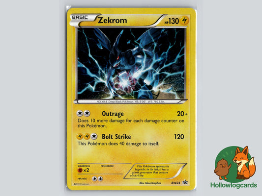 Image of Zekrom Black and White Promos (BWP) #BW24