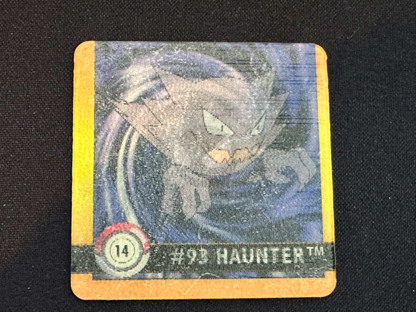 Gastly / Haunter – 1999 Action Flipz 14 – Vintage lenticular