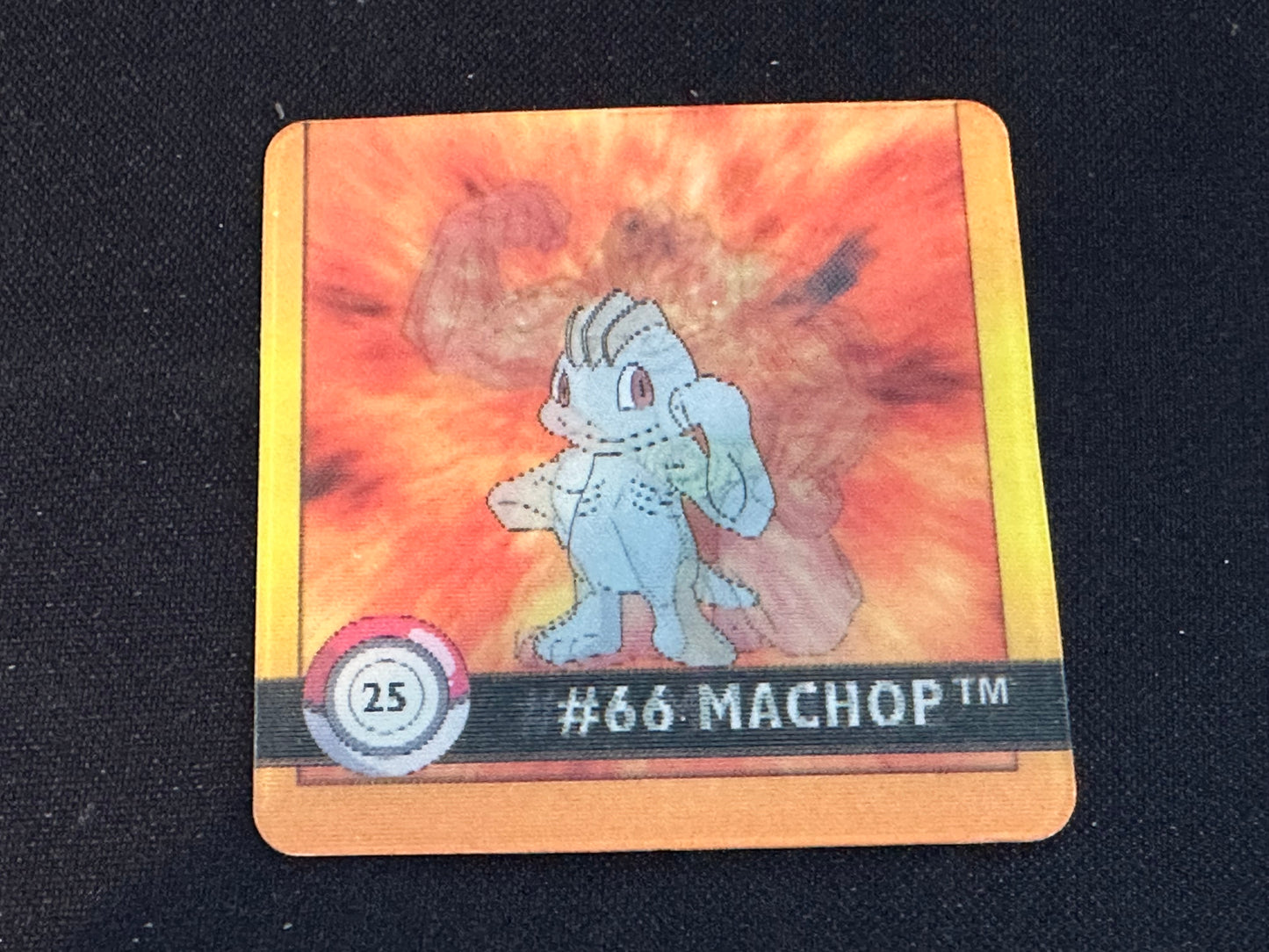 Machop / Machoke – 1999 Action Flipz 25 – Vintage Lenticular