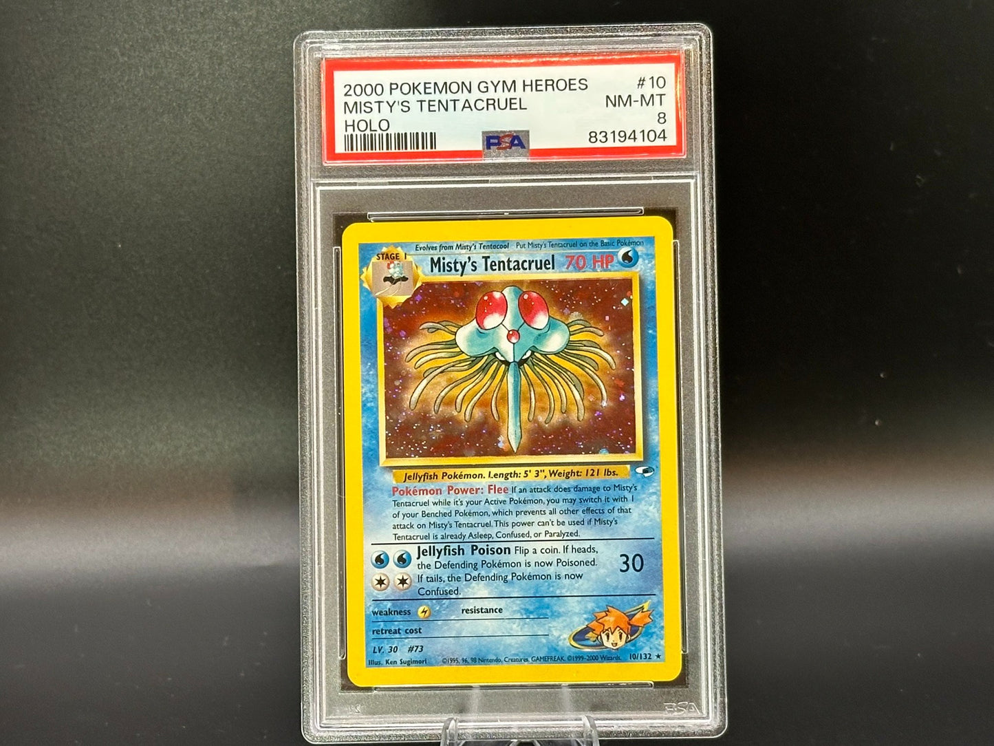 Image of Mistys Tentacruel Gym Heroes (G1) #10