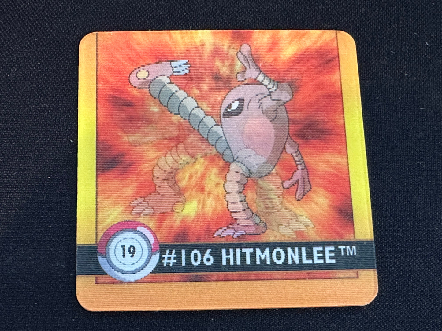 Hitmonlee – 1999 Action Flipz 19 – Vintage
